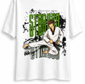 White Regular fit Martial Arts Anime Design