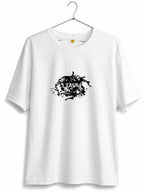 White Regular fit Martial Arts Anime Design