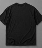 Bow Down black oversized T-shirt