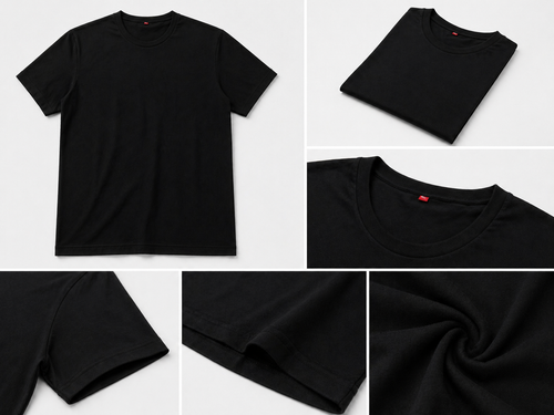 Black plane oversized t shirt