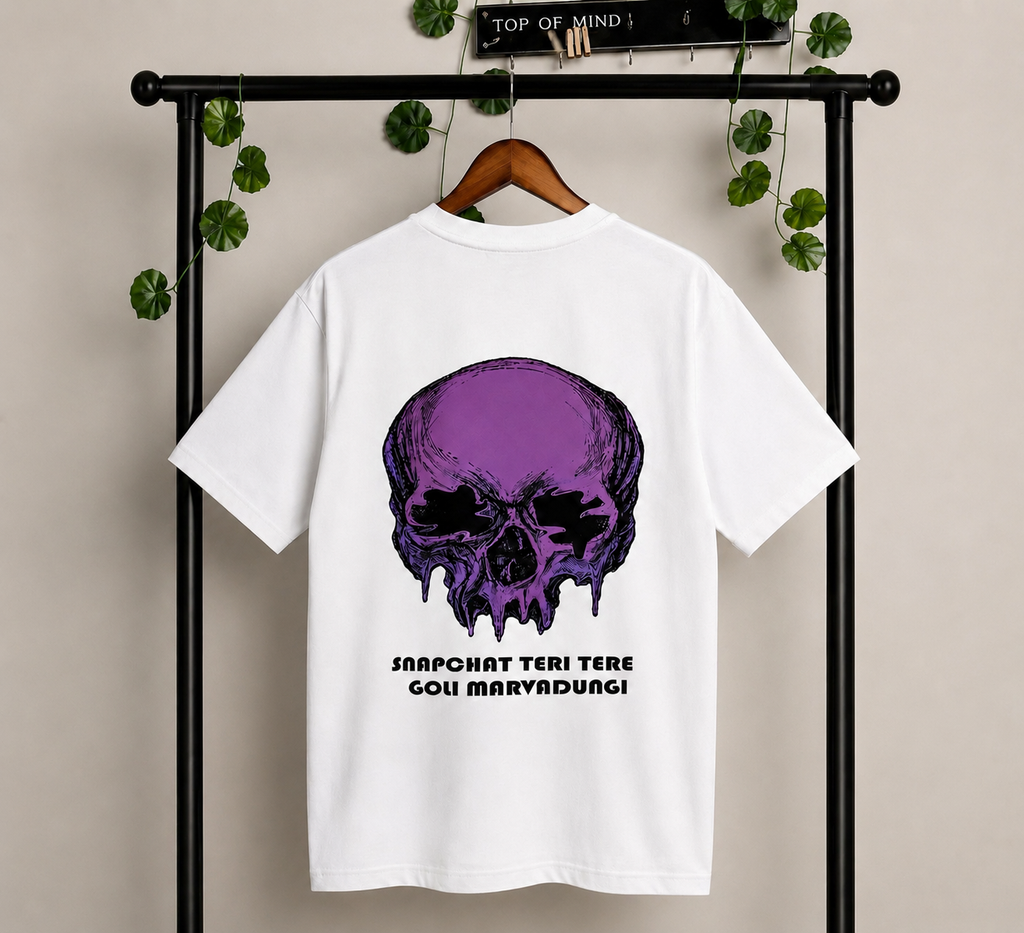 Eyes on me white Regular fit T shirt